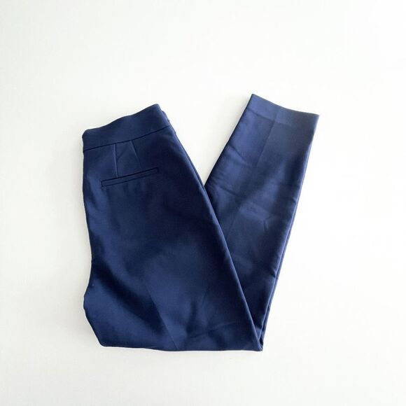 RW & Co Womens Trouser Pants Side Zip Work Wear Blue Size 4 - Picture 1 of 11